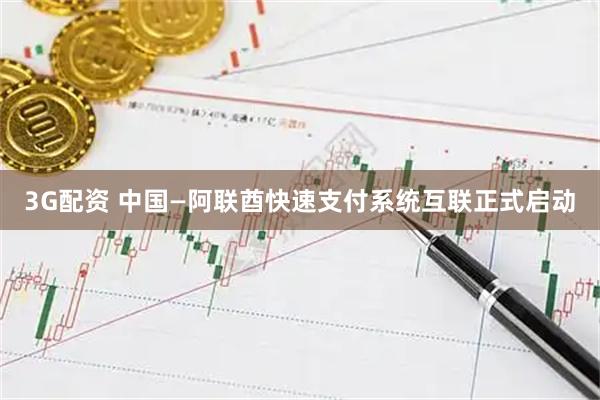 3G配资 中国—阿联酋快速支付系统互联正式启动