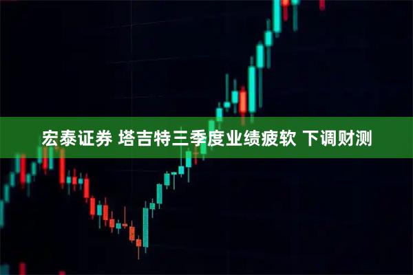 宏泰证券 塔吉特三季度业绩疲软 下调财测